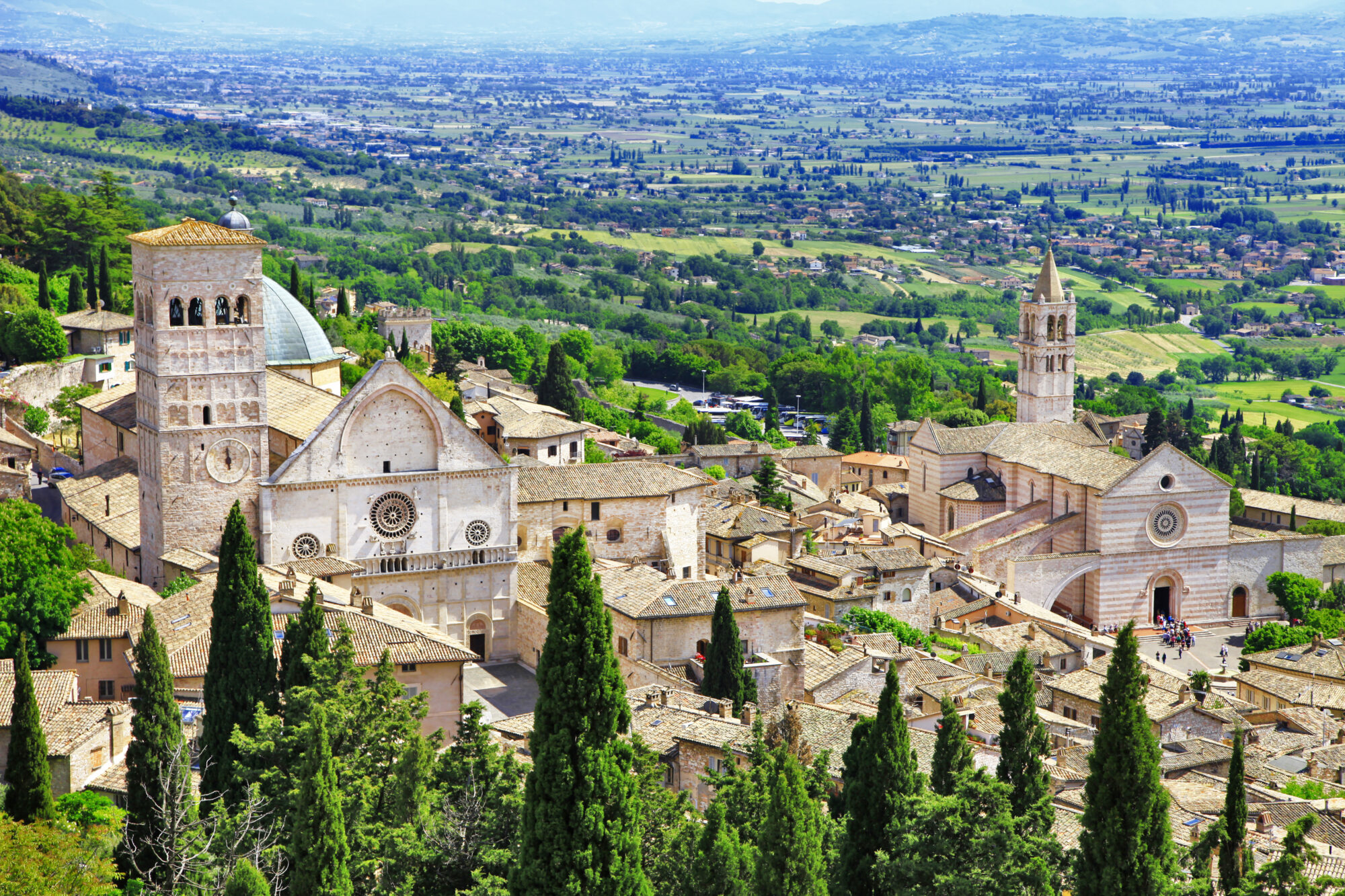 Medieval,Town,Of,Assisi,,Umbria,,,Italy